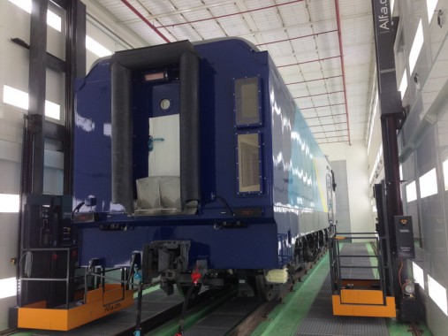 Камера окраски SPK GROUP на электровозосборочном заводе