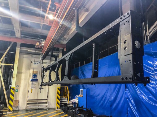 Линия SPK окраски рам КАМАЗ, г. Набережные Челны Линия окраски рам КАМАЗ SPK GROUP