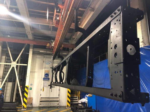 Линия SPK окраски рам КАМАЗ, г. Набережные Челны Линия окраски рам КАМАЗ SPK GROUP