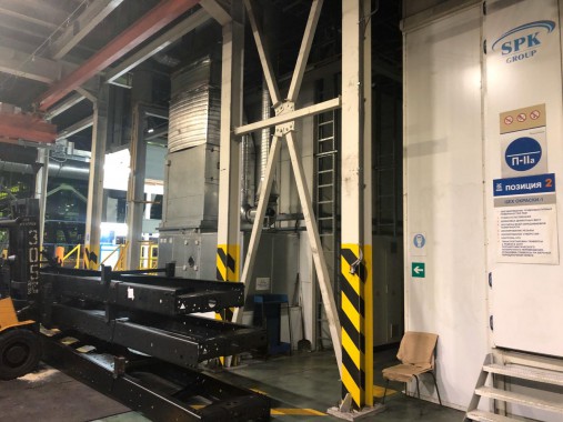 Линия SPK окраски рам КАМАЗ, г. Набережные Челны Линия окраски рам КАМАЗ SPK GROUP