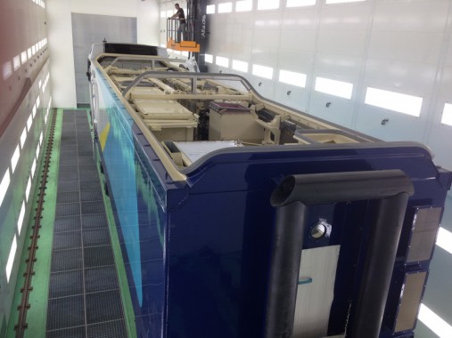 Окрасочно-сушильная камера SPK GROUP на электровозосборочном заводе