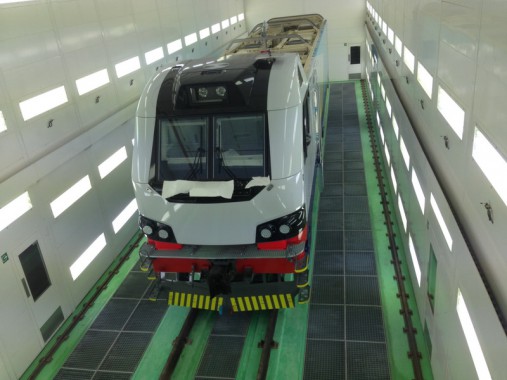 Камера окраски SPK GROUP на электровозосборочном заводе