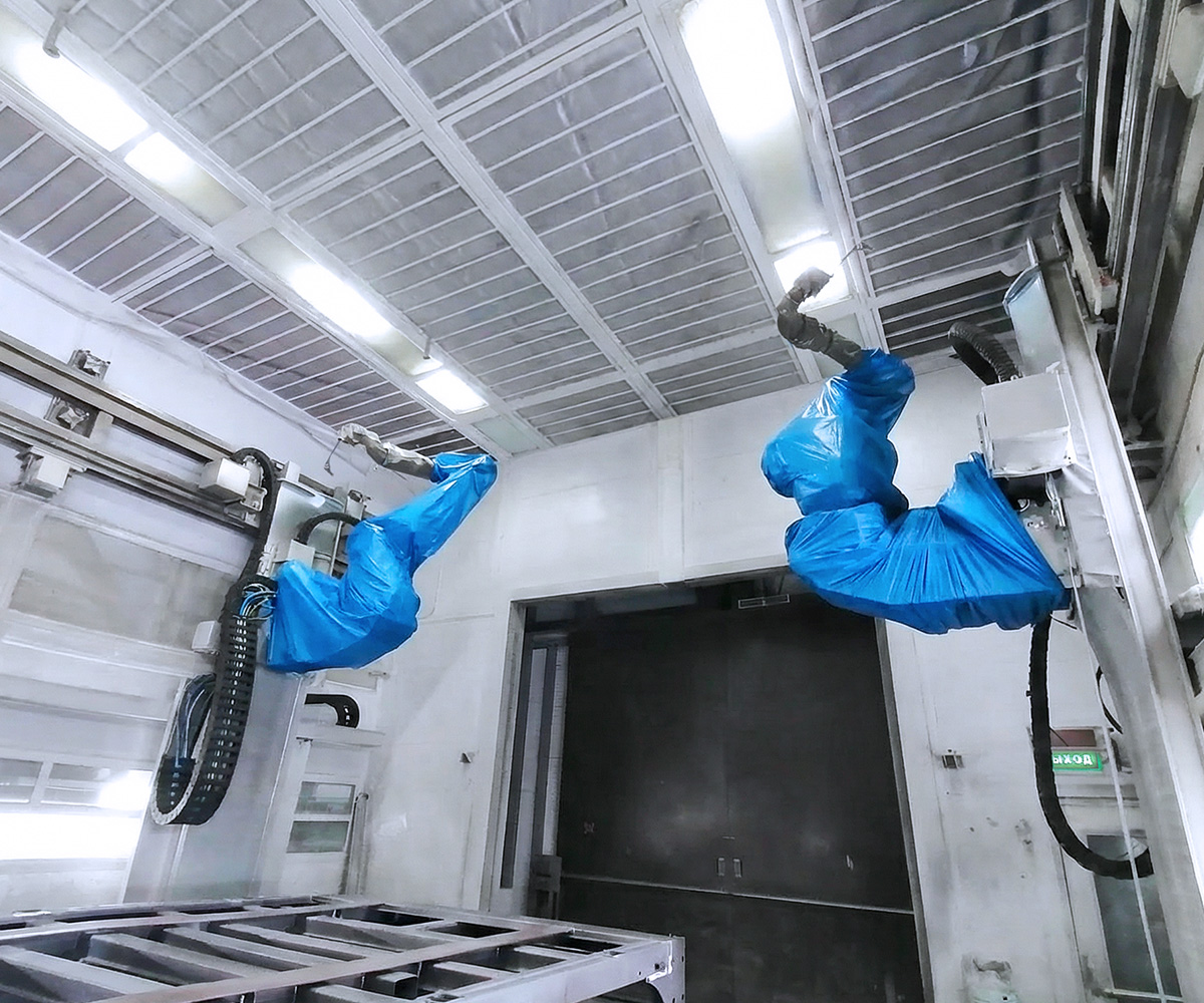 автоматизация производства с помощью робота