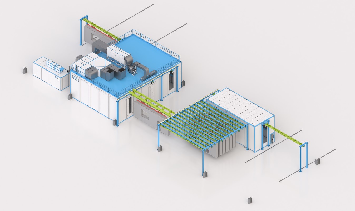 автоматическая покрасочная линия