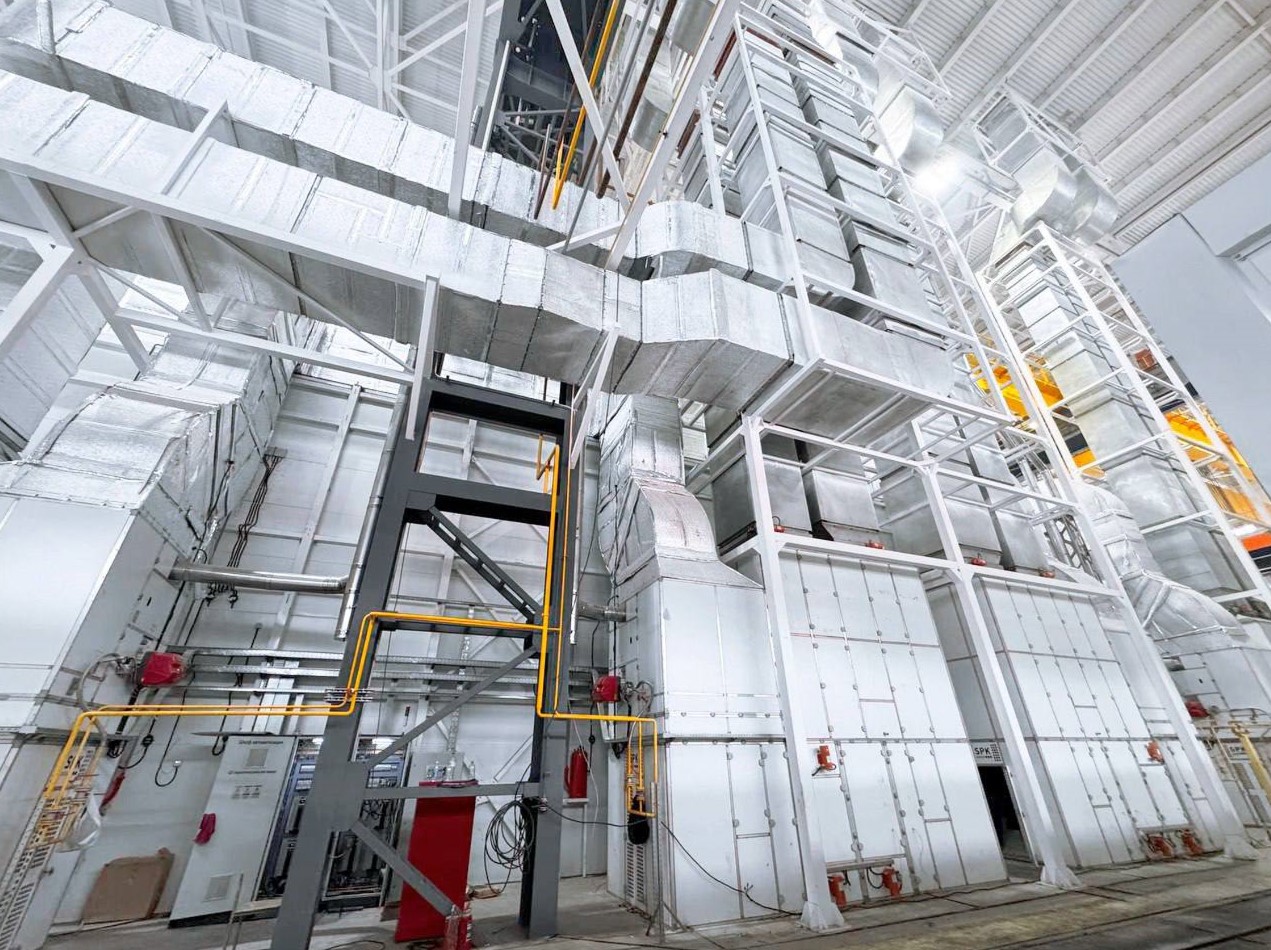 вентиляция в камерах покраски