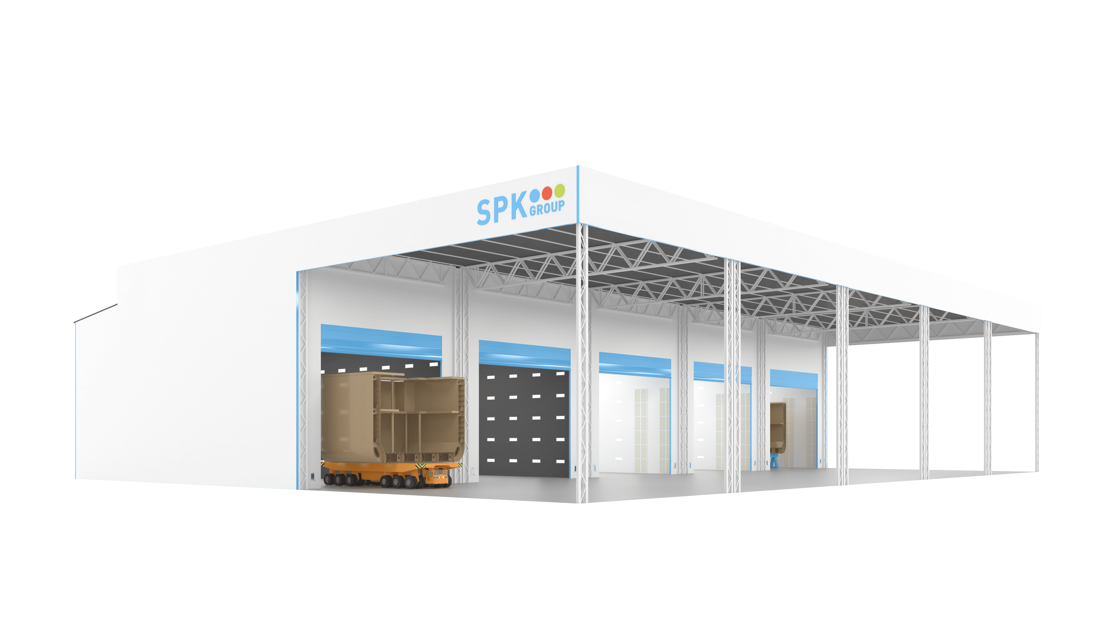 покрасочная камера для судостроения