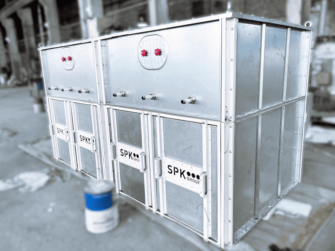 производство вентустановок для дробеструйных камер