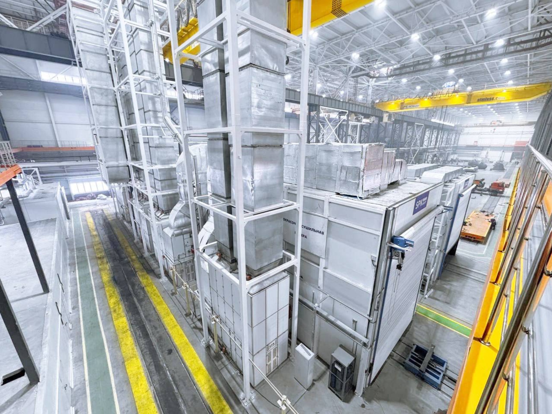 промышленный окрасочный цех