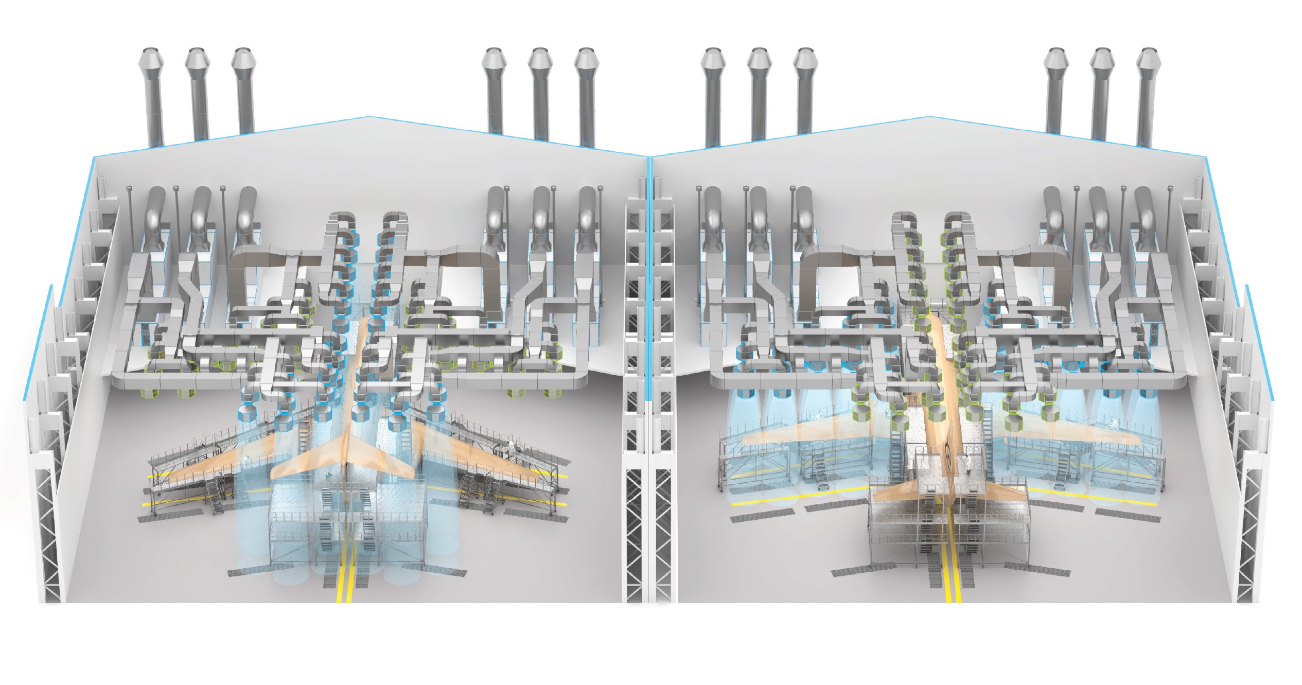 сборка и покраска самолета