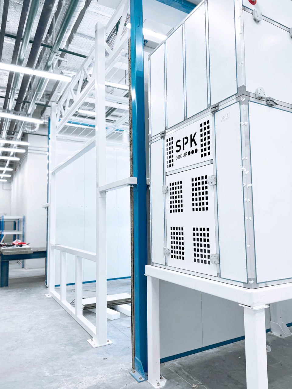 конструкция окрасочной камеры